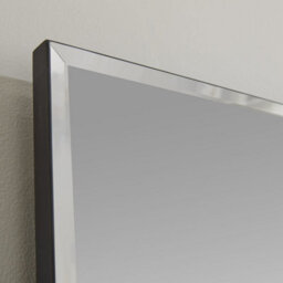 The Online Mirror Shop Wall Mirror Simplistic Bevelled Edge Rectangle Shape With Black Frame- H140Cm X W70Cm For Hanging In Living Room, Bedroom - thumbnail 6