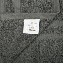 Beliani Set Of 11 Towels Atai Cotton Grey - thumbnail 5