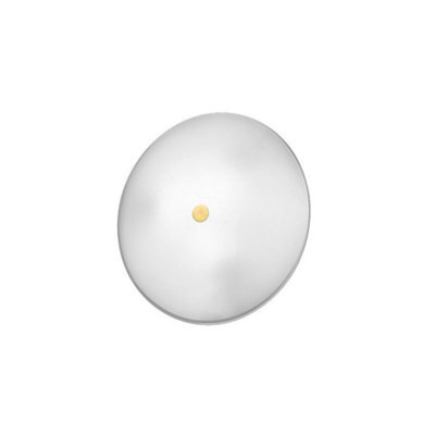 Luminosa Lighting Luminosa Centro Designer Glass Simple Flush Ceiling Light Polished Gold, 2X E14 - image 1