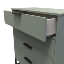 Tamworth 4 Drawer Chest Of Drawers In Reed Green (Ready Assembled) - thumbnail 5