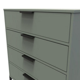 Tamworth 4 Drawer Chest Of Drawers In Reed Green (Ready Assembled) - thumbnail 4