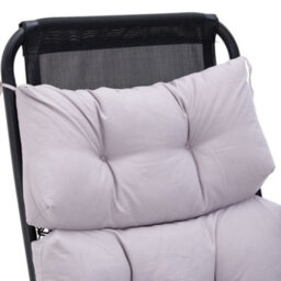 Thehotsale Grey Tri-Fold Soft Outdoor Garden Chair Bench Seat Pad Cushion 110Cm W X 55Cm D - thumbnail 5