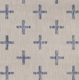 Livabliss Tuareg-Global Ivory Blue Graphic In- & Outdoor Rug 120 X 170 Cm Easy Care, Non Shedding - thumbnail 7