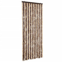 Vidaxl Insect Curtain Beige And Light Brown 56X200 Cm Chenille - thumbnail 2