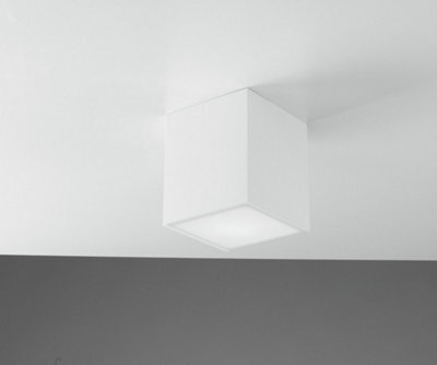 Luminosa Lighting Luminosa Living Surface Mounted Downlight White 14X14X16Cm