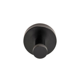Croydex Epsom Matt Black Robe Hook With Flexi-Fix™ Brackets - thumbnail 4