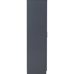 Seconique Dakota 4 Door Wardrobe - Dark Grey - thumbnail 4