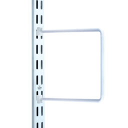 RB UK Rbuk Twin Slot Flexible Bookend 200mm White, Pack Of 2 - thumbnail 2