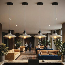 E27 Celing Hanging Light Height Adjustable With Switch Pendant Light For Living Room Dining Room Bedroom Coffee Bar Kitchen - thumbnail 6