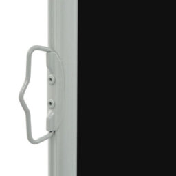 Berkfield Patio Retractable Side Awning 60X300 Cm Black - thumbnail 3