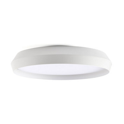 Luminosa Lighting Luminosa Shoku 600 White, White Wall / Ceiling Lamp 40W 2700K - image 1