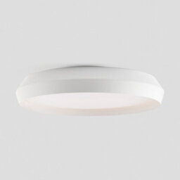 Luminosa Lighting Luminosa Shoku 600 White, White Wall / Ceiling Lamp 40W 2700K - thumbnail 2