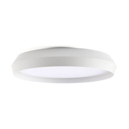 Luminosa Lighting Luminosa Shoku 600 White, White Wall / Ceiling Lamp 40W 2700K - thumbnail 1