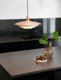 Nordlux Bretagne Metal Pendant Light Layered Shades Brown,mains