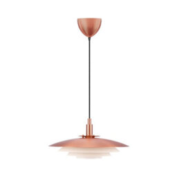 Nordlux Bretagne Metal Pendant Light Layered Shades Brown,mains - thumbnail 2