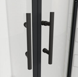 AVER-GROWTH 1200X800X1850mm Matt Black Bathroom Quadrant Shower Enclosure Shower Screen Door Safety Glass - thumbnail 6