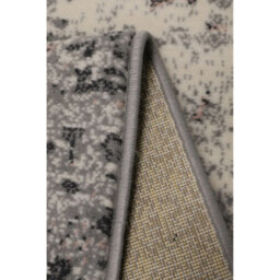 Melrose Abstract Faded Design Grey Pink Blended Colours Indoor Large Area Rug 160X230Cm - thumbnail 3