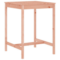 Berkfield 3 Piece Garden Bar Set Solid Wood Douglas - thumbnail 6