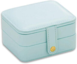 Xample Jewellery Box Organizer, Travel Jewelry Case, Velvet Portable Travel Jewelry Organizer Box For Earrings Bracelets Rings Necklace - thumbnail 8