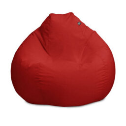 rucomfy Beanbags Rucomfy Indoor Or Outdoor Adults Water Resistant Slouchbag - Red Beanbag Chair - thumbnail 3