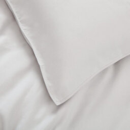 panda London Bamboo & French Linen Complete Bedding Set Silver Lining Grey - thumbnail 4
