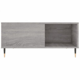 Berkfield Coffee Table Grey Sonoma 80X80X36.5 Cm Engineered Wood - thumbnail 5