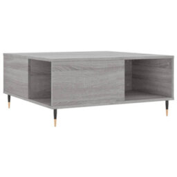 Berkfield Coffee Table Grey Sonoma 80X80X36.5 Cm Engineered Wood - thumbnail 6