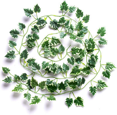6 Best Artificial 7Ft - 210Cm Variegated Grape Ivy Garland String Strand Twine Decoration - Il01 - image 1