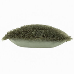 Furn. Rowan Faux Fur Khaki Cushion Cover - thumbnail 3