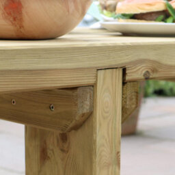 Rebecca Table Wooden Garden Outdoor Table By Zest Outdoor Living - thumbnail 6