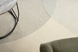 RugsX Flux 461.7.ae120 Wool Carpet Osta - Geometric, Structural, Loft Beige Grey 60X120 Cm - thumbnail 5