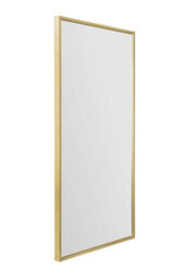 Mirroroutlet The Artus Gold Aluminium Edged Wall Mirror 60Cm X 40Cm - thumbnail 2