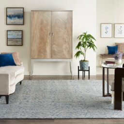 Ivory Handmade Wool ,abstract Geometric,modern Rug For Bedroom & Living Room-160Cm X 221Cm - thumbnail 3