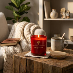 Nicola Spring Wild Fig & Cassis Scented Candle - 130G 21H Natural Single Wick Soy Wax Aromatherapy Candle Home Fragrance - thumbnail 9