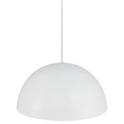 Nordlux Ellen Metal Pendant Light Dome Shade White,mains - thumbnail 2