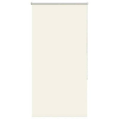 Berkfield Durable Roller Blind Blackout Off White 65X130 Cm Fabric Width 60.7 Cm Polyester