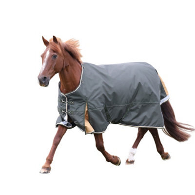 "Highlander Plus Combo Horse Turnout Rug Green (7 5"")" - image 1