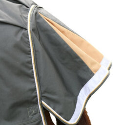 "Highlander Plus Combo Horse Turnout Rug Green (7 5"")" - thumbnail 2