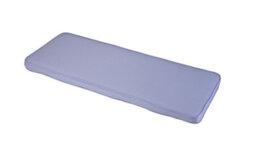 Glendale Garden & Leisure Heather 2 Seater Bench Outdoor Garden Furniture Cushion - L116 X W48 X H4 Cm - Purple