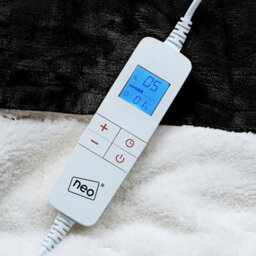 Neo Electric Heated Throw Over Blanket - Black - thumbnail 9