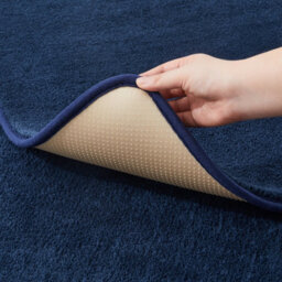 Bedlooms Navy Pashmina Runner 80X150Cm, Soft Thick Piles, Hypoallergenic Hallway Rug And Runner Area Rug - thumbnail 3