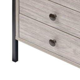 Alva Grey Oak 3 Drawer Bedside Table Chest Nightstand Bedroom Furniture Storage - thumbnail 6