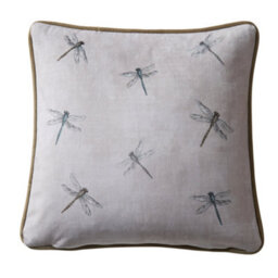 Appletree Fiorella Floral Velvet Filled Cushion - thumbnail 3