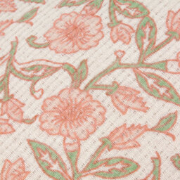 Paoletti Delphine Floral Tasselled Polyester Filled Cushion, Coral, 40 X 60Cm - thumbnail 6