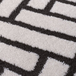The Rugs Loft Dark Grey And Ivory Herringbone Living Room Area Rug And Runners Soft Pile - thumbnail 5