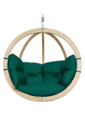 AMAZONAS Globo Chair - Spruce Wood/polypropylene - L69 X W118 X H121 Cm - Verde - thumbnail 1