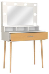 Vcm Make-Up Table Mirror Drawer Lindas - thumbnail 2