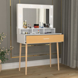Vcm Make-Up Table Mirror Drawer Lindas - thumbnail 3