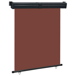 Walplus Balcony Side Awning Garden Sun Shade Canopy Gazebo For Back Door, Porch, Patio 145X250 Cm Brown