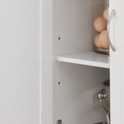 Sobuy Fkw71-Nw, Kitchen Island On Wheels Rolling Kitchen Storage Trolley With Extendable Rubber Wood Worktop,w107Xd71Xh92.5 - thumbnail 4